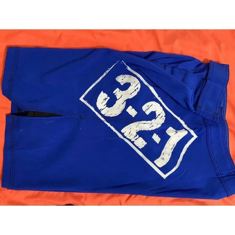 CROSSFIT 3-2-1 SHORTS VELCRO & DRAWSTRING CLOSURE SIZE 30 - Picture 4 of 6